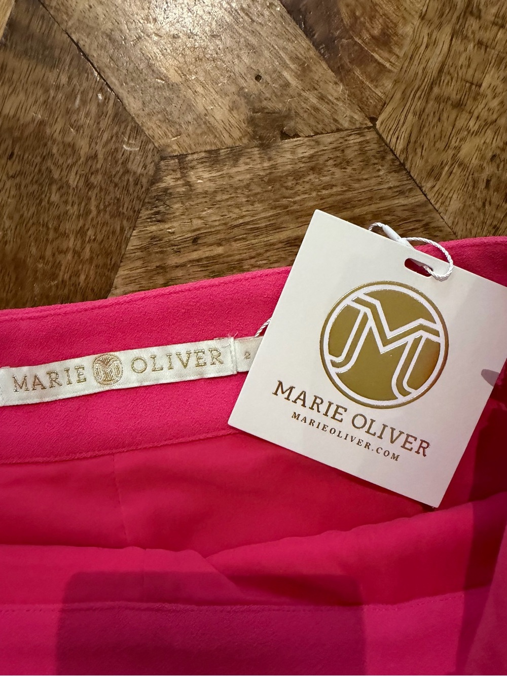 Marie Oliver Mia shorts in pink - Picture 3 of 3